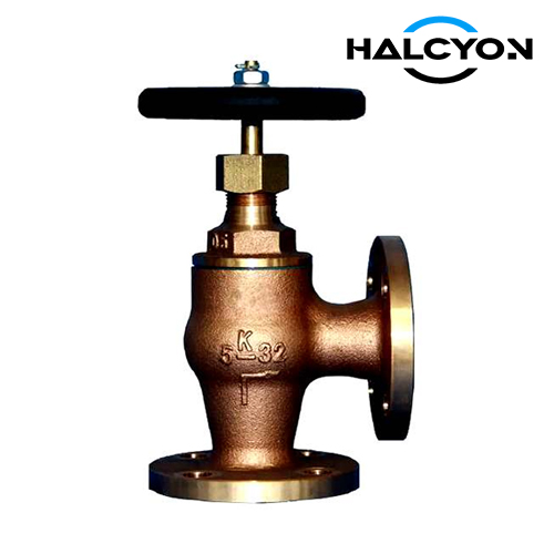 JIS F7347 5K Bronze Angle Valve Union Bonnet Type
